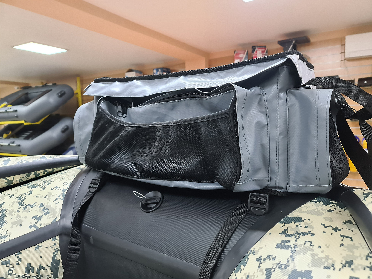 СУМКА ЛЮКС НА БАЛЛОН ДЛЯ ЛОДОК ПВХ 50Х25Х25 СМ в Краснодаре