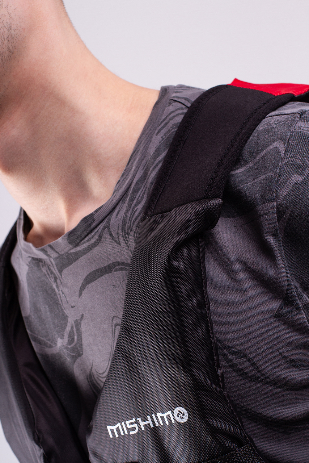 Жилет спасательный MISHIMO PRO Премиум качества Черно-красный в Краснодаре